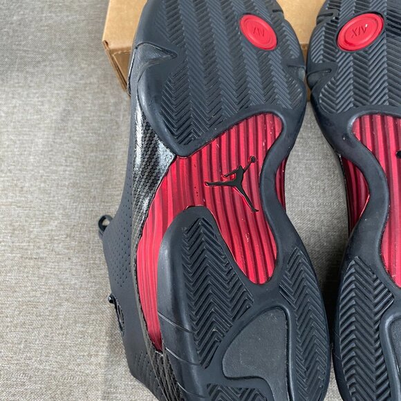 Nike Jordan 14 Retro SE Sneaker Shoe Men's 12 Black Anthracite BQ3685-001 - Picture 15 of 16